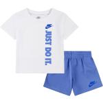 Blaue Nike Kinder T-Shirts für Jungen Größe 122 