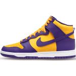 Reduzierte Gelbe Nike LA Lakers High Top Sneaker & Sneaker Boots für Herren Größe 41 