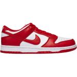 Reduzierte Rote Streetwear Nike Low Sneaker für Herren Größe 39 