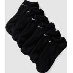 Schwarze Nike Herrensneakersocken & Herrenfüßlinge aus Baumwollmischung Größe 49 6-teilig 