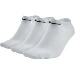 Weiße Nike Herrensneakersocken & Herrenfüßlinge Größe 39 3-teilig 