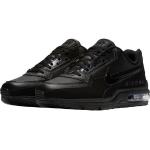 Schwarze Nike Air Max Ltd Low Sneaker aus Leder Leicht für Herren Größe 47 