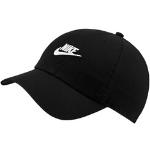 Baseball Cap NIKE SPORTSWEAR "Heritage Futura Washed Hat" schwarz-weiß (schwarz, weiß) Herren Caps Accessoires
