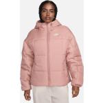 Nike Sportswear Classic Puffer lockere Therma-FIT Jacke mit Kapuze für Damen - Pink