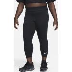 Schwarze Nike 7/8 Leggings für Damen Große Größen 