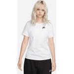 Beige Nike Essentials T-Shirts für Damen Größe L 