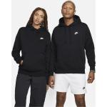 Schwarze Nike Herrenhoodies & Herrenkapuzenpullover aus Fleece mit Kapuze Größe L 