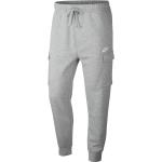 Nike Sportswear Club Fleece Sweatpants (CD3129) dark grey heather/matte silver/white