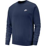 Marineblaue Casual Nike Rundhals-Ausschnitt Herrensweatshirts Größe XL 