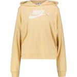 Gelbe Nike Damenhoodies & Damenkapuzenpullover mit Kapuze Größe M für den für den Herbst 