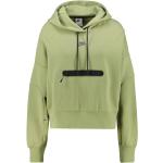 Grüne Oversize Nike Essentials Damenhoodies & Damenkapuzenpullover aus Fleece Größe M für den für den Herbst 