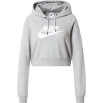 Dunkelgraue Nike Essentials Nachhaltige Damenhoodies & Damenkapuzenpullover mit Kapuze 
