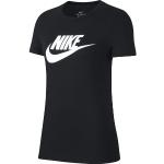 Reduzierte Nike Essentials Rundhals-Ausschnitt T-Shirts für Damen Größe XS 