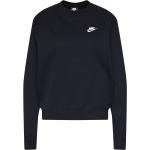 Schwarze Casual Nike Essentials Nachhaltige Rundhals-Ausschnitt Damensweatshirts Größe L 