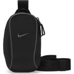 Schwarze Nike Essentials Umhängetaschen mit Riemchen mit Innentaschen für Herren klein 