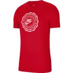 Rote Nike T-Shirts für Herren Größe M 