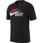 Reduzierte Schwarze Nike T-Shirts aus Jersey für Herren Größe 4 XL für den für den Sommer 