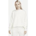 Weiße Elegante Nike Strickpullover aus Fleece für Damen Größe XXL 