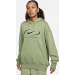 Grüne Casual Nike Damenhoodies & Damenkapuzenpullover mit Kapuze Größe S 