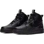 Schwarze Nike High Top Sneaker & Sneaker Boots aus Leder Leicht für Herren Größe 47 für den für den Winter 