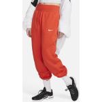 Reduzierte Rote Nike Phoenix Suns High Waist Shorts aus Fleece für Damen Größe M Weite 40 