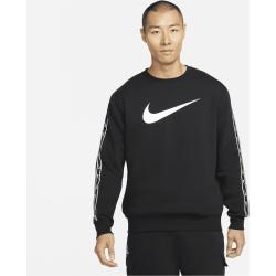 Nike Sportswear Repeat Fleece-Sweatshirt für Herren - Schwarz
