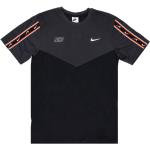 Schwarze Streetwear Nike Repeat T-Shirts für Herren Größe XL 