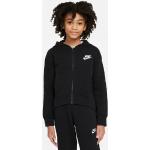 Nike Sportswear Kapuzensweatjacke »Club Fleece Big Kids' (Girls) Full-Zip Hoodie«, schwarz, schwarz
