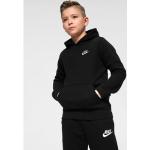 Reduzierte Schwarze Nike Fleecepullover für Kinder aus Fleece Größe 146 