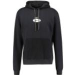 Schwarze Nike Swoosh Herrenhoodies & Herrenkapuzenpullover aus Baumwolle mit Kapuze Größe 4 XL für den für den Herbst 