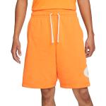 Orange Nike Swoosh Herrenshorts aus Baumwolle Größe XL 