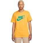 Goldene Nike T-Shirts aus Flanell für Herren Größe XL 