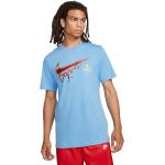 Blaue Nike T-Shirts für Herren Größe XXL 