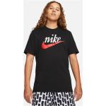 Reduzierte Schwarze Nike T-Shirts aus Baumwolle für Herren Größe M 