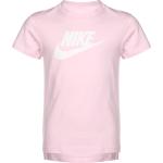 Reduzierte Pinke Kurzärmelige Nike Rundhals-Ausschnitt Kinder T-Shirts für Mädchen 