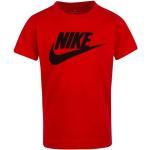 Rote Kurzärmelige Nike Kinder T-Shirts für Jungen Größe 98 