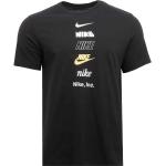 Schwarze Nike T-Shirts für Herren Größe M 