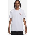 Reduzierte Weiße Nike T-Shirts aus Baumwolle für Herren Größe L 