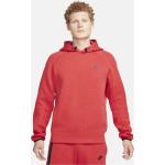 Reduzierte Rote Nike Tech Fleece Herrenhoodies & Herrenkapuzenpullover aus Fleece Größe S 