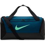 Schwarze Nike Herrensporttaschen mit Reißverschluss aus Polyester mit Außentaschen 