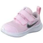 Pinke Nike Star Runner 3 Kindersneaker & Kinderturnschuhe mit Klettverschluss aus Textil Größe 27 