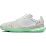Weiße Nike Streetgato Football Schuhe aus Veloursleder für Herren Größe 38,5 