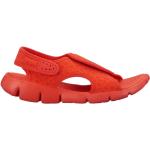 Rote Nike Sunray Adjust Kinderschuhe mit Klettverschluss leicht 