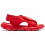 Rote Nike Sunray Adjust Badesandalen & Wassersandalen mit Klettverschluss Leicht für Kinder 