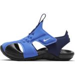 Blaue Nike Sunray Protect 2 Kindersandalen mit Klettverschluss Größe 25 