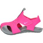 Pinke Nike Sunray Protect 2 Lauflernsandalen mit Klettverschluss Größe 27 für den für den Sommer 