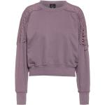 Reduzierte Pinke Unifarbene Nike Rundhals-Ausschnitt Damensweatshirts Größe L 