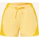 Reduzierte Gelbe Nike Sweatshorts aus Baumwolle für Damen Größe M 