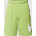 Grüne Nike Sweatshorts aus Baumwollmischung für Herren Größe XXL 