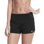 Schwarze Nike Essentials Damenbadeshorts & Damenboardshorts aus Polyester Größe L 